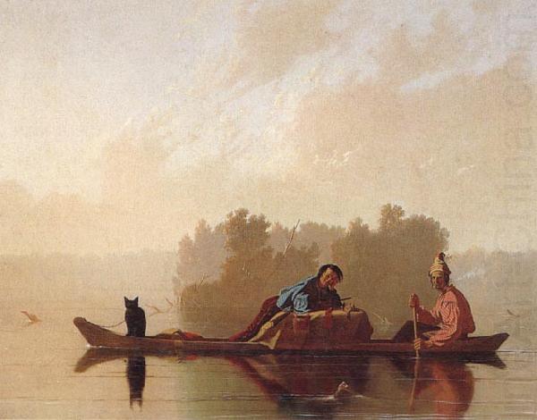 George Caleb Bingham Fur Traders Descending the Missouri china oil painting image